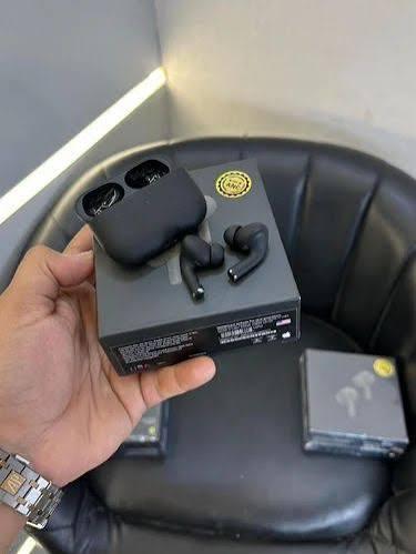 AirPods Pro2 Black Wireless Earbuds Bluetooth
