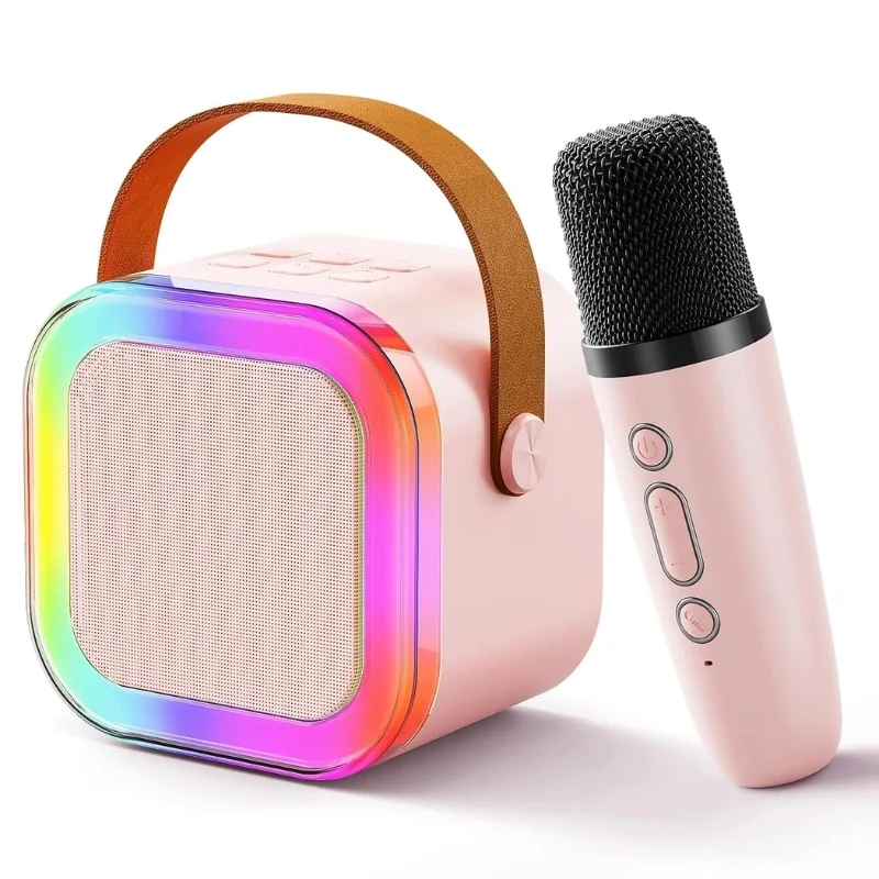 All-in-1 design, it can be a wireless speaker, a table lamp, or a music player, with this well-designed, multifunctional device, makes it a ideal gift to give for Birthday. Potable Bluetooth 3w Speaker, high quality wireless stereo speaker, supporting Mic