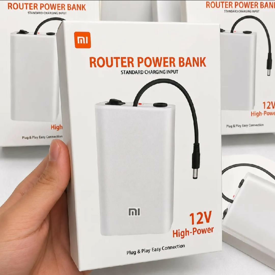 M.I Xiaomi Router Power Bank | Uninterrupted WiFi Backup UPS | High Capacity Powerbank for Routers